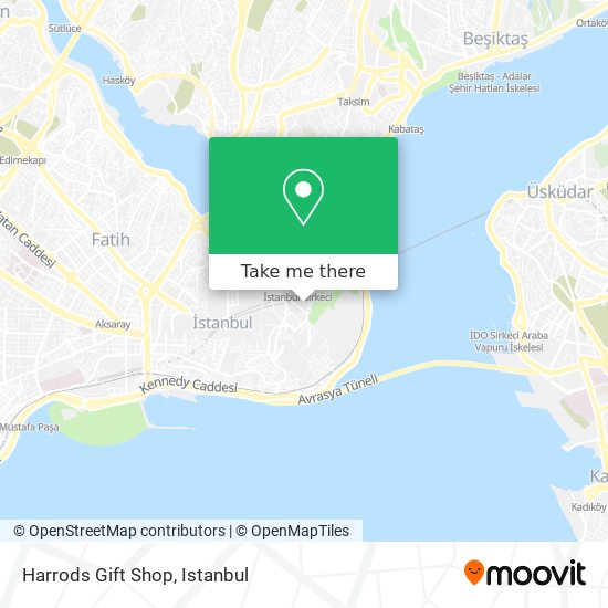 Harrods Gift Shop map