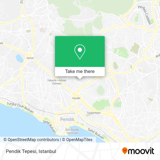 Pendik Tepesi map