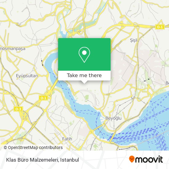 Klas Büro Malzemeleri map