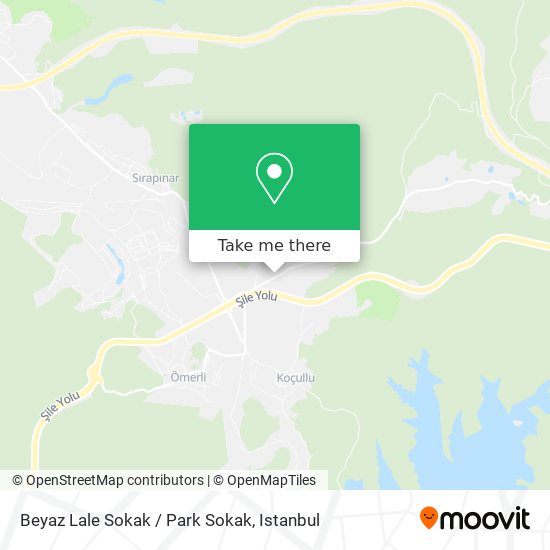 Beyaz Lale Sokak / Park Sokak map