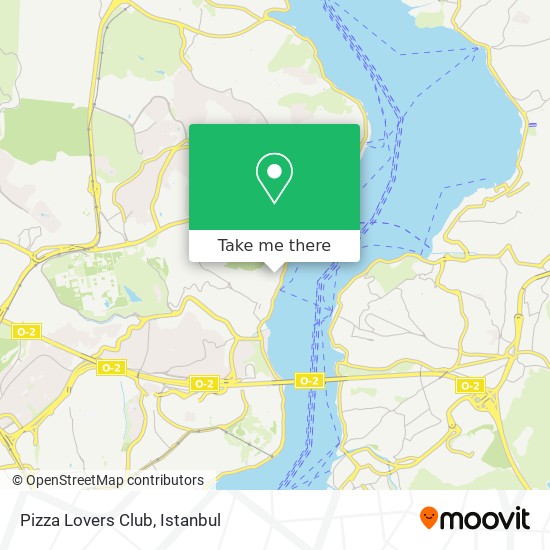 Pizza Lovers Club map
