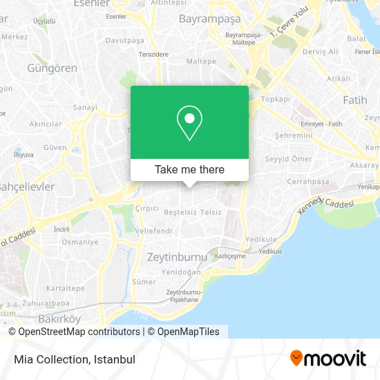 Mia Collection map