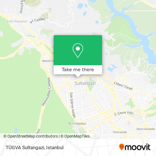 TÜGVA Sultangazi map