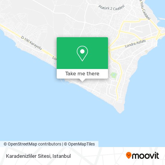 Karadenizliler Sitesi map