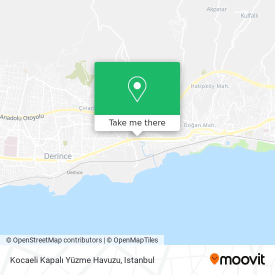 Kocaeli Kapalı Yüzme Havuzu map