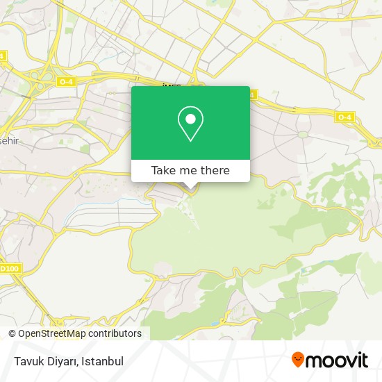 Tavuk Diyarı map