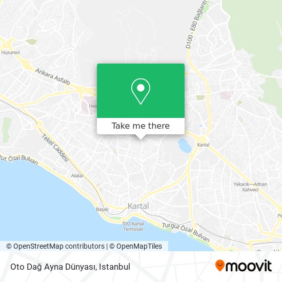 Oto Dağ Ayna Dünyası map