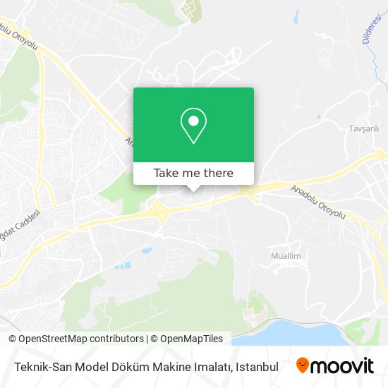 Teknik-San Model Döküm Makine Imalatı map
