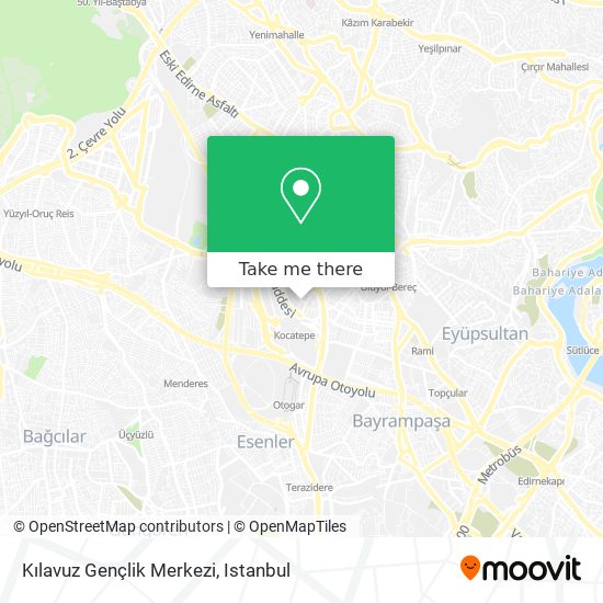 Kılavuz Gençlik Merkezi map