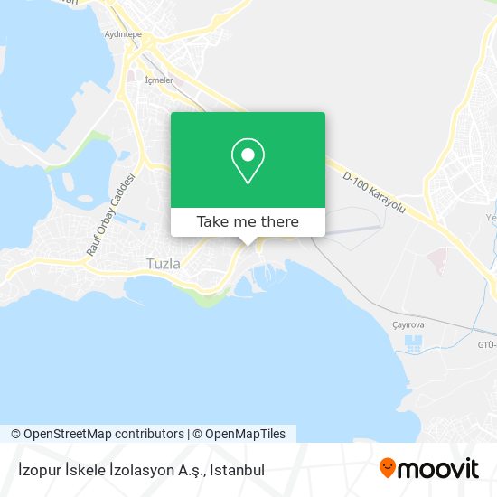 İzopur İskele İzolasyon A.ş. map