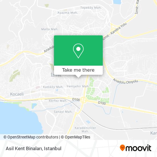 Asil Kent Binaları map