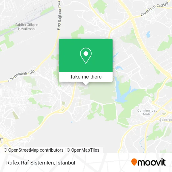 Rafex Raf Sistemleri map