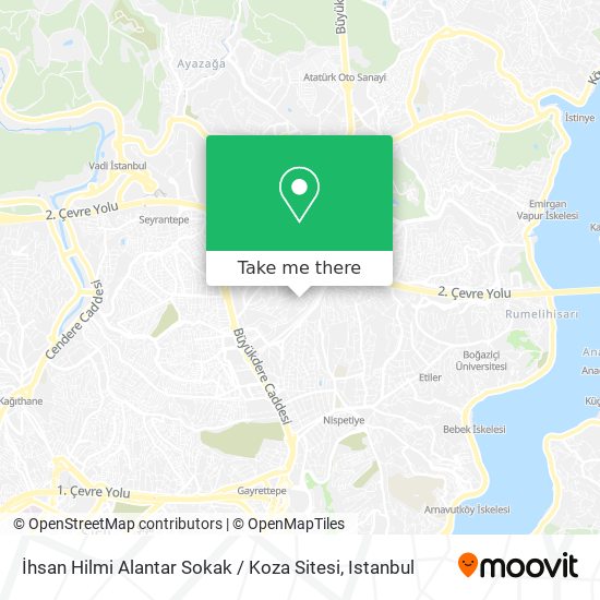 İhsan Hilmi Alantar Sokak / Koza Sitesi map
