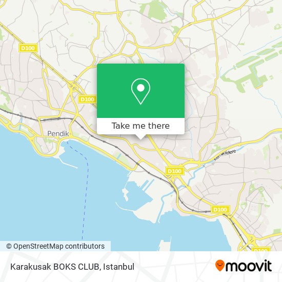 Karakusak BOKS CLUB map