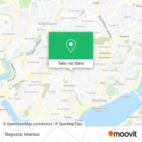 Bagozza map