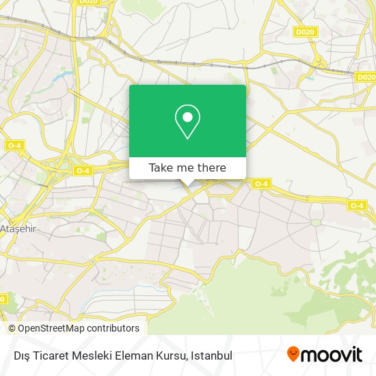 Dış Ticaret Mesleki Eleman Kursu map