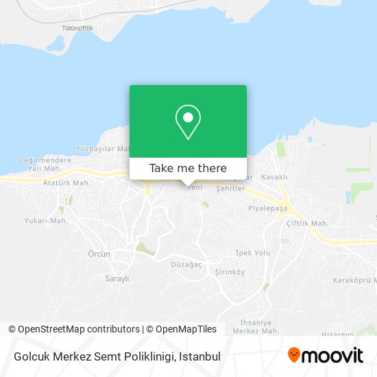 Golcuk Merkez Semt Poliklinigi map