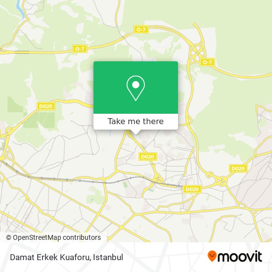 Damat Erkek Kuaforu map