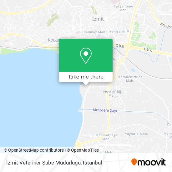 İzmit Veteriner Şube Müdürlüğü map