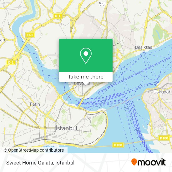 Sweet Home Galata map