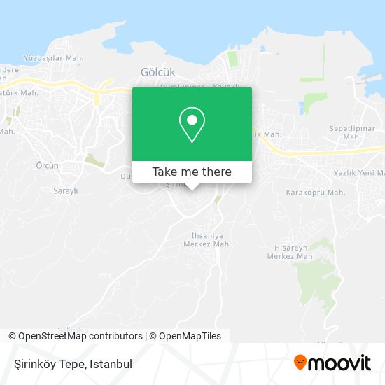 Şirinköy Tepe map