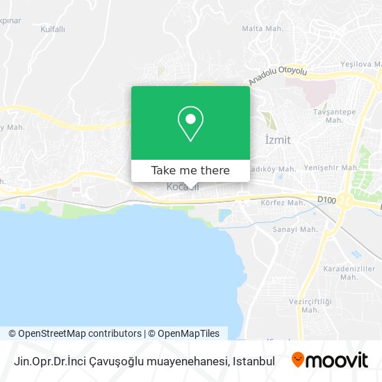Jin.Opr.Dr.İnci Çavuşoğlu muayenehanesi map