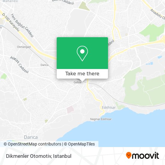 Dikmenler Otomotiv map