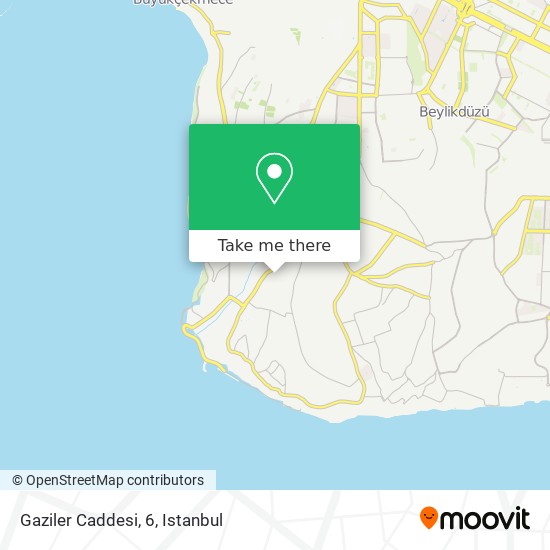 Gaziler Caddesi, 6 map