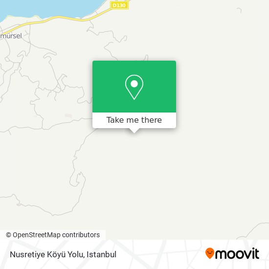 Nusretiye Köyü Yolu map