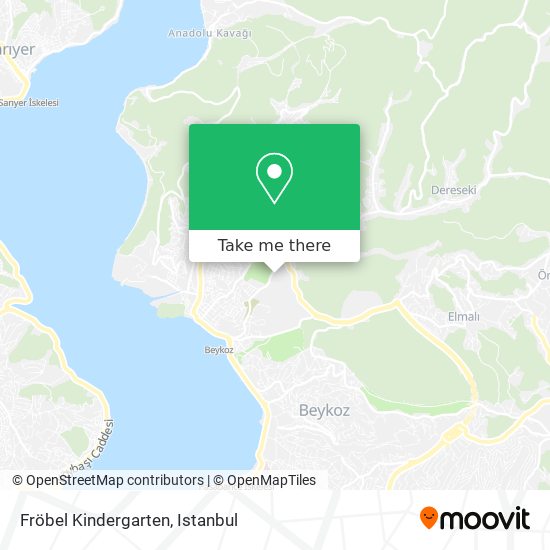 Fröbel Kindergarten map