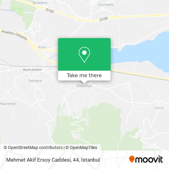 Mehmet Akif Ersoy Caddesi, 44 map