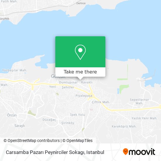 Carsamba Pazarı Peynirciler Sokagı map