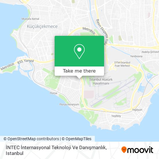 İNTEC İnternasyonal Teknoloji Ve Danışmanlık map