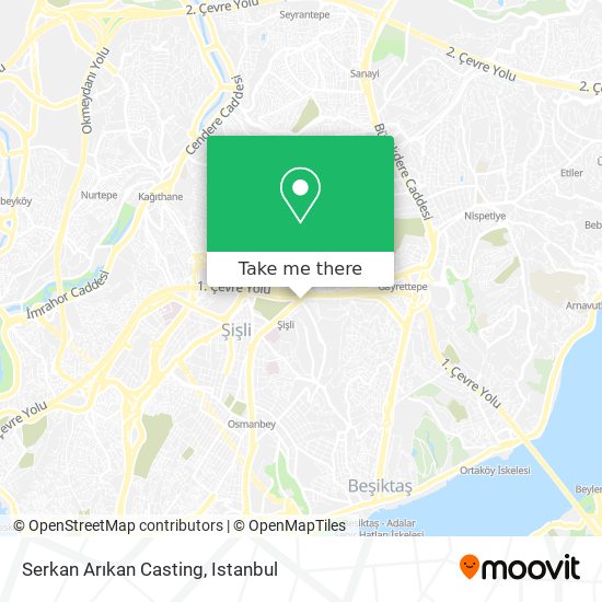 Serkan Arıkan Casting map