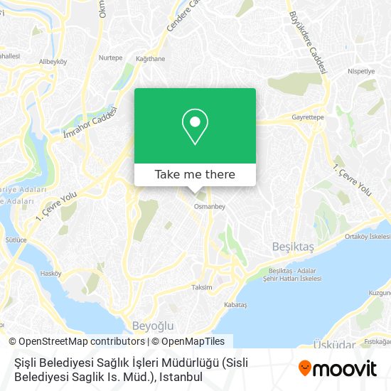 Şişli Belediyesi Sağlık İşleri Müdürlüğü (Sisli Belediyesi Saglik Is. Müd.) map