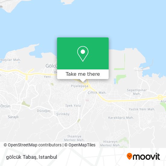 gölcük  Tabaş map