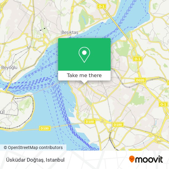 Üsküdar Doğtaş map