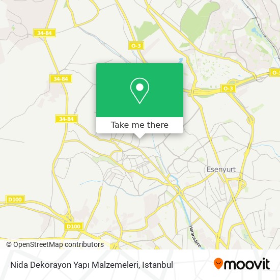 Nida Dekorayon Yapı Malzemeleri map