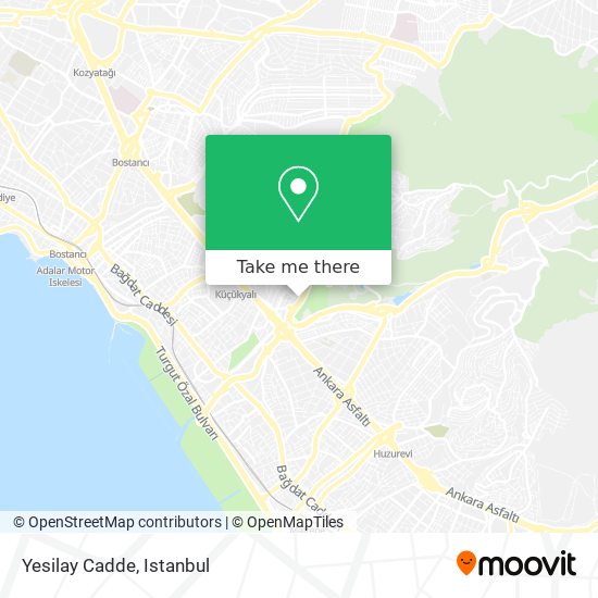 Yesilay Cadde map