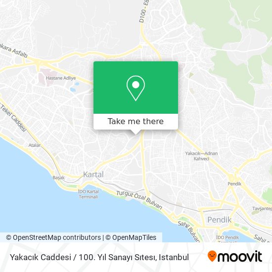 Yakacık Caddesi / 100. Yıl Sanayı Sıtesı map