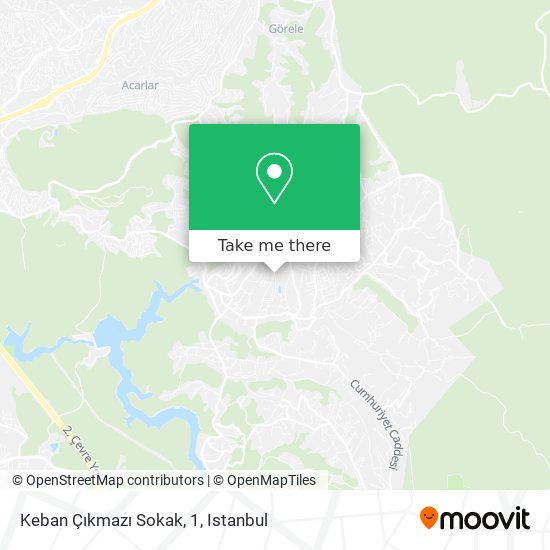 Keban Çıkmazı Sokak, 1 map