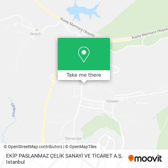 EKİP PASLANMAZ ÇELİK SANAYİ VE TİCARET A.Ş map
