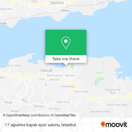 17 ağustos kapalı spor salonu map