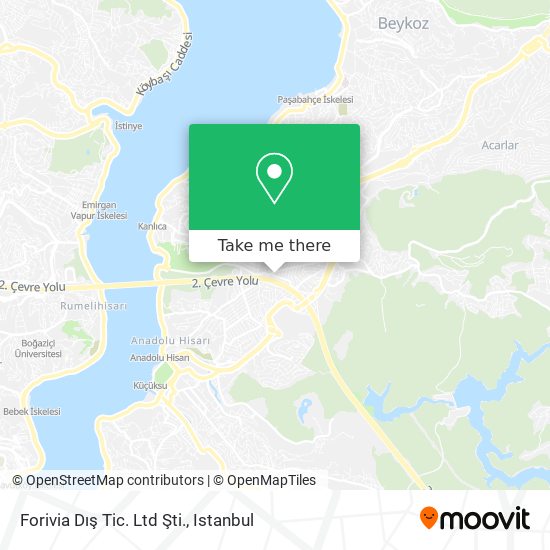 Forivia Dış Tic. Ltd Şti. map