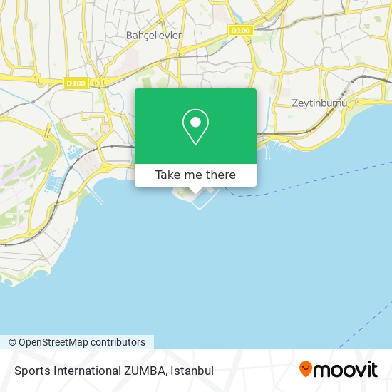 Sports International ZUMBA map