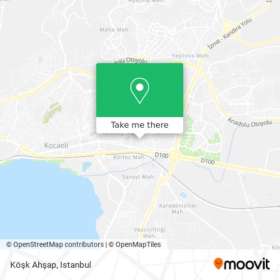 Köşk Ahşap map
