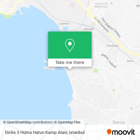 Dirilis 3 Hüma Hatun Kamp Alani map