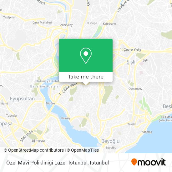 Özel Mavi Polikliniği Lazer İstanbul map