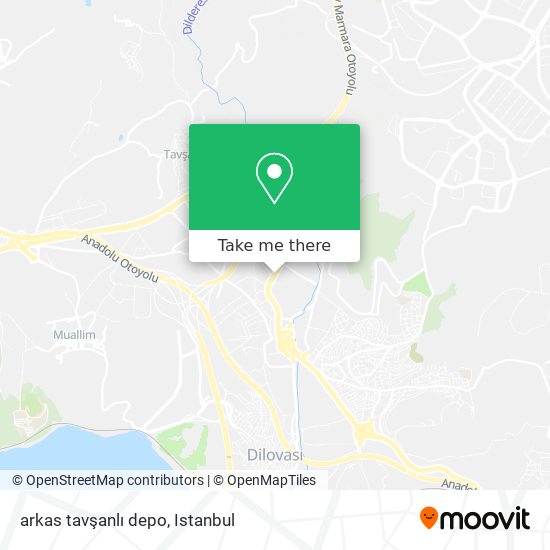 arkas tavşanlı depo map
