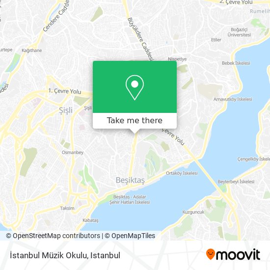 İstanbul Müzik Okulu map